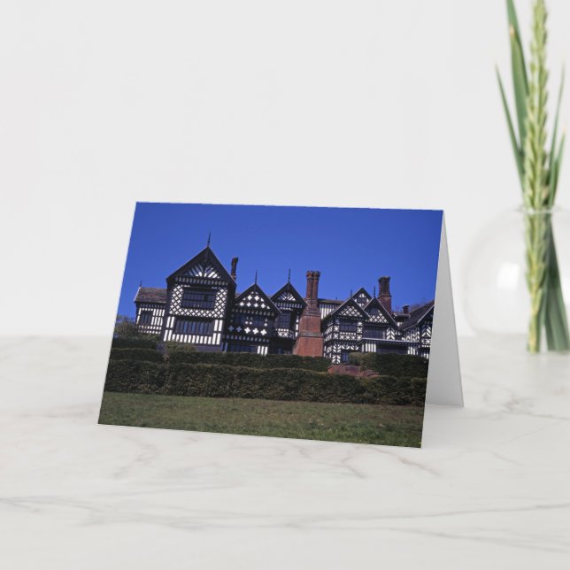 Carte postale Bramall Hall Cheshire (Devant)