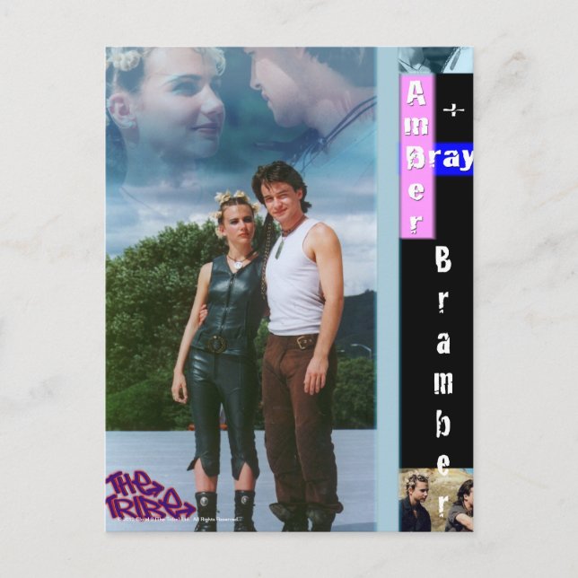 Carte Postale Brambre ambré et brun brun brun (Devant)