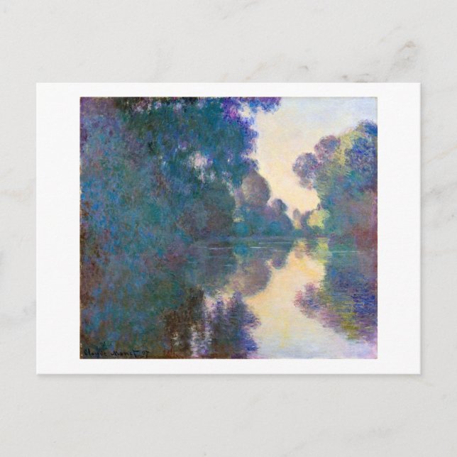 Carte Postale Branche de la Seine près de Giverny, Monet (Devant)