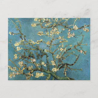Carte Postale Branches avec fleurs d'amandes par Vincent van Gog