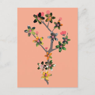 Carte Postale Branches d'insectes