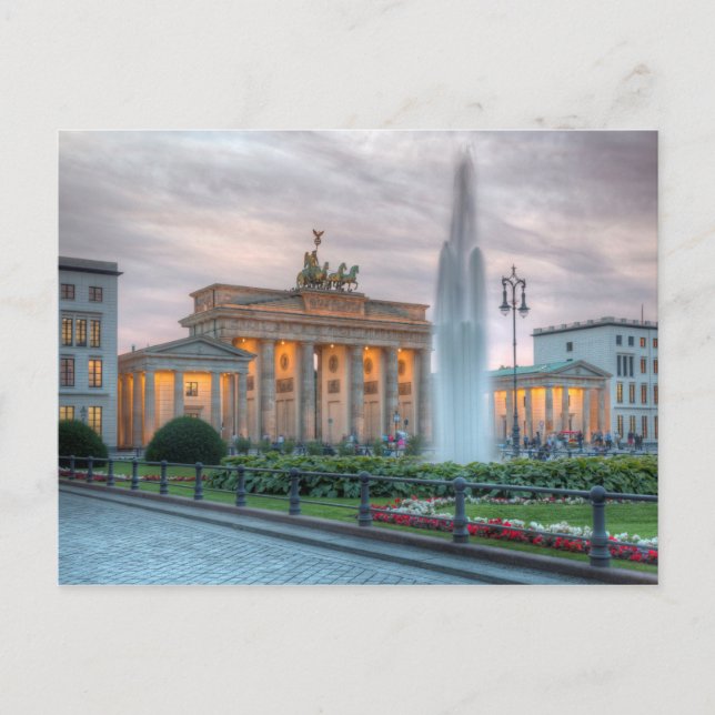 Carte Postale Brandenburger Tor (Devant)