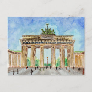 Carte Postale Brandenburger Tor Berlin