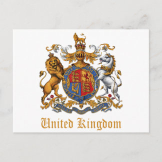 CARTE POSTALE BRAS DU ROYAUME-UNI