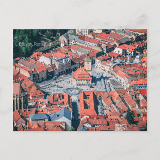 Carte Postale Brasov, paysage urbain roumain,