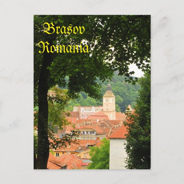 Carte Postale Brasov, Roumanie (Devant)
