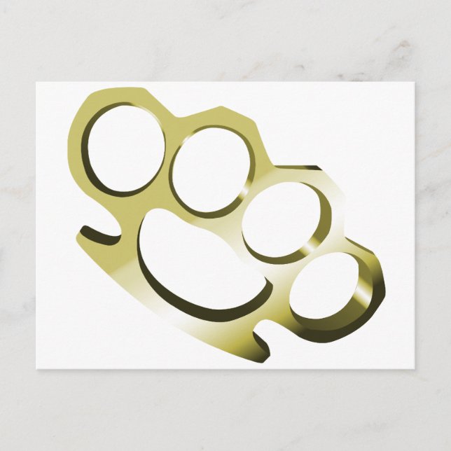 Carte Postale Brass Knuckkls (Devant)