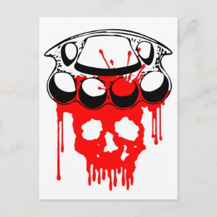 Carte Postale Brass Knuckkls