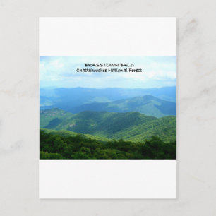 Carte Postale Brasstown Bald - Forêt nationale de Chattahoochee