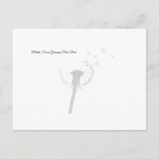 Carte postale Brat des forces britanniques