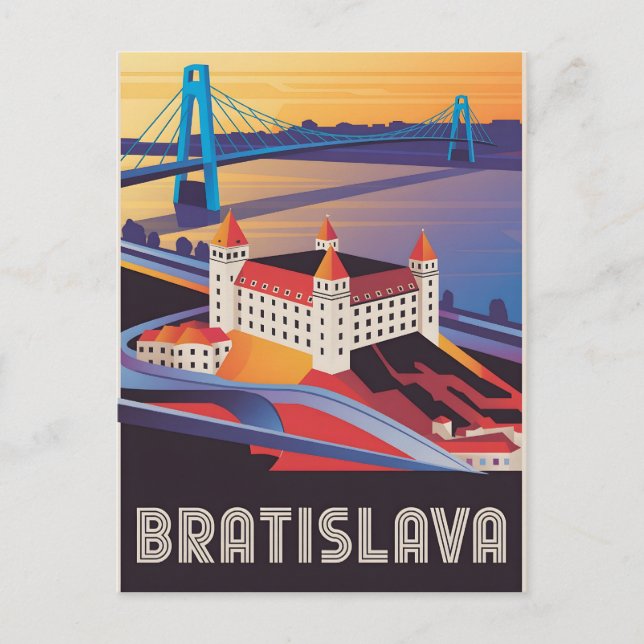 Carte Postale Bratislava (Devant)