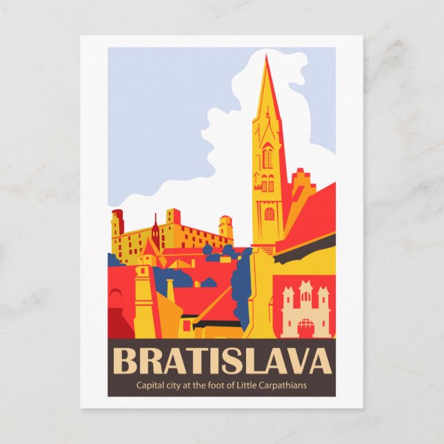 Carte Postale Bratislava (Devant)