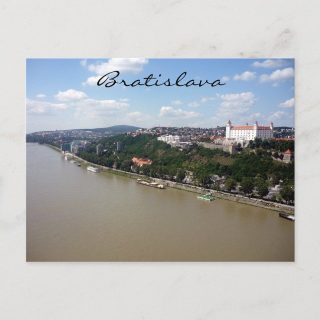 Carte Postale bratislava danube (Devant)