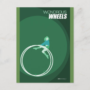 Carte Postale Brattleboro Circus Arts - Wondrous Wheels