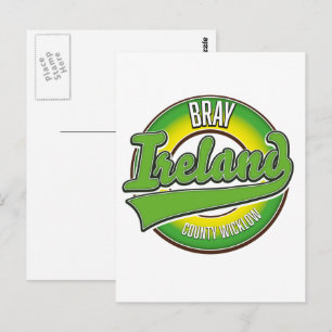 Carte Postale Bray Comté de Wicklow Irlande.