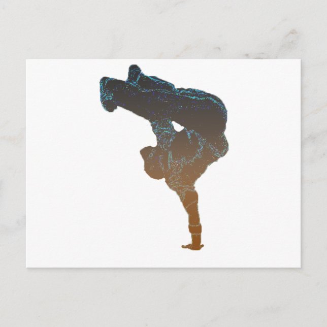 Carte Postale Breakdancer (Devant)