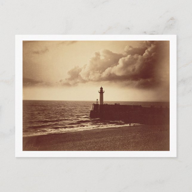 Carte Postale Breakwater at Sete, c.1855 (tirage albumen d'un c (Devant)