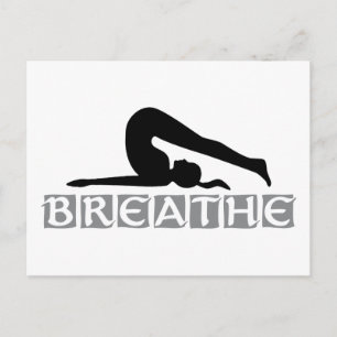 Carte Postale BREATHE Yoga