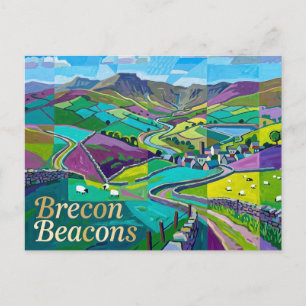 Carte Postale Brecon Beacons Pays de Galles