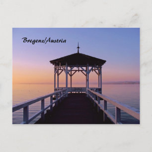 Carte Postale Bregenz au lac de Constance en Autriche