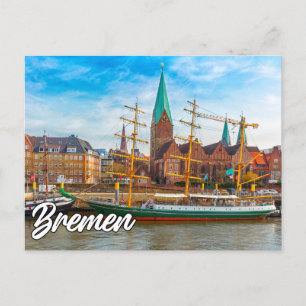 Carte Postale Brême, Allemagne