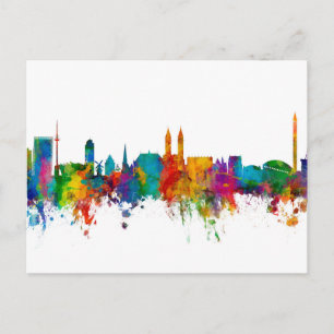Carte Postale Bremen Allemagne Skyline