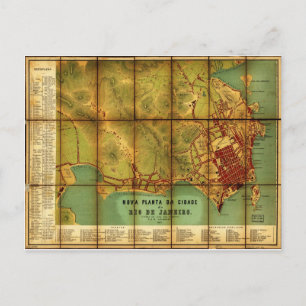 Carte Postale Brésil Rio de Janeiro. 1867