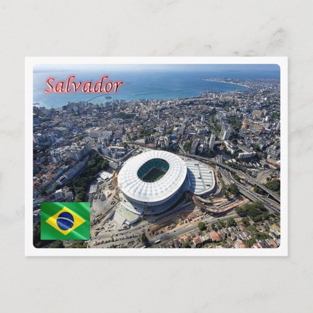 Carte Postale Brésil - Salvador - (Devant)