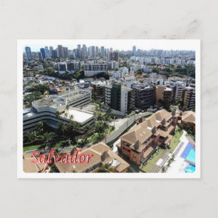 Carte Postale Brésil - Salvador - Skyline -