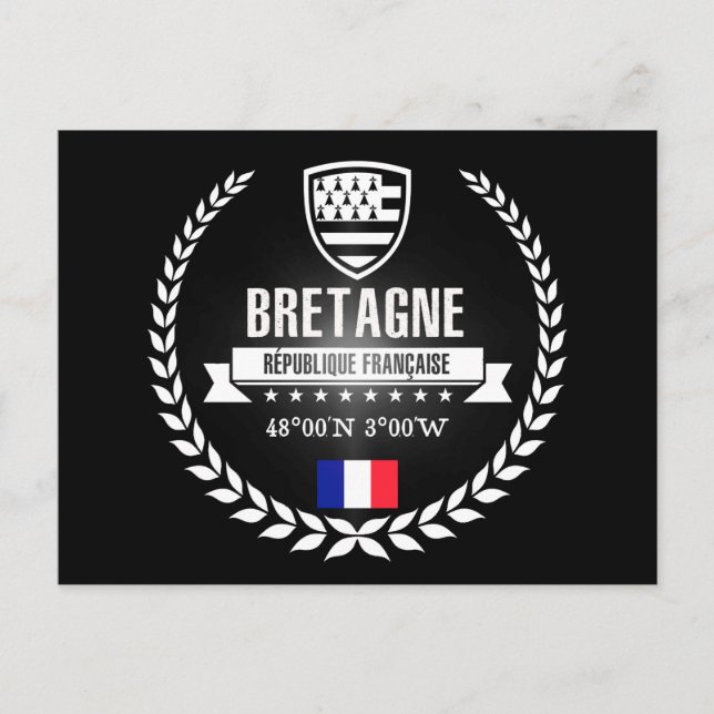 Carte Postale Bretagne (Devant)