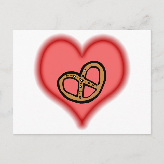 Carte Postale bretzel (Devant)