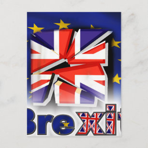Carte Postale brexit