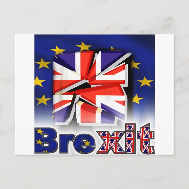 Carte Postale brexit (Devant)