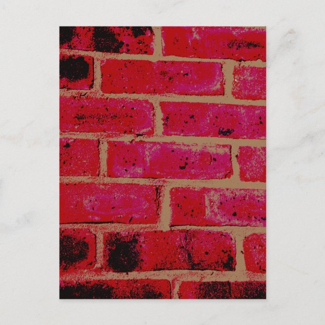 Carte Postale Brick wall (Devant)