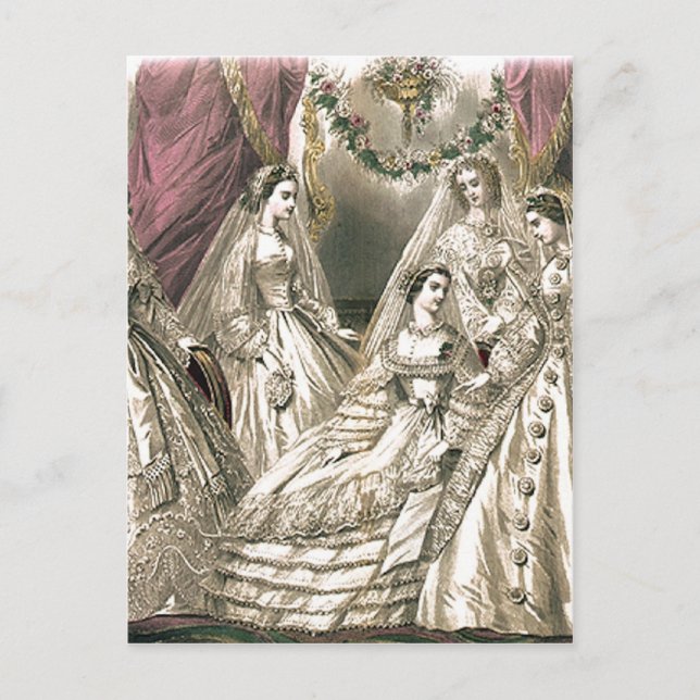 Carte Postale Brides victoriennes (Devant)