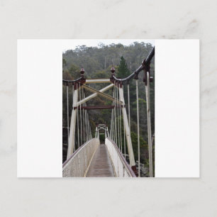 CARTE POSTALE BRIDGE CATARACT GORGE LAUNCESTON TASMANIA