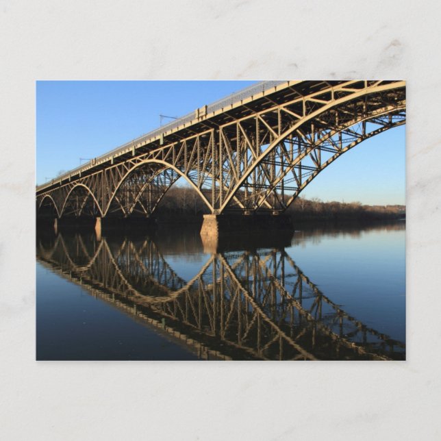 Carte Postale Bridge Over Schuylkill (Devant)