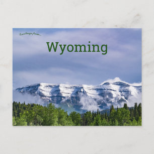 Carte Postale Bridger Teton Forêt nationale Wyoming