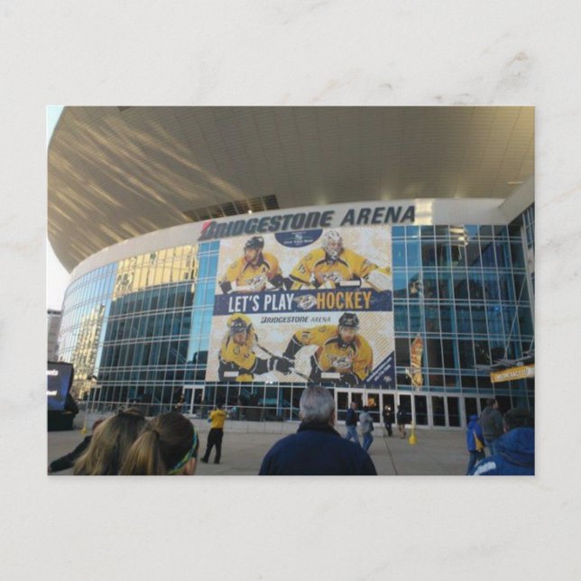 Carte Postale Bridgestone Arena Nashville Tennessee (Devant)