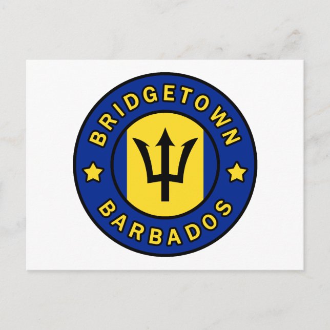 Carte Postale Bridgetown Barbade (Devant)