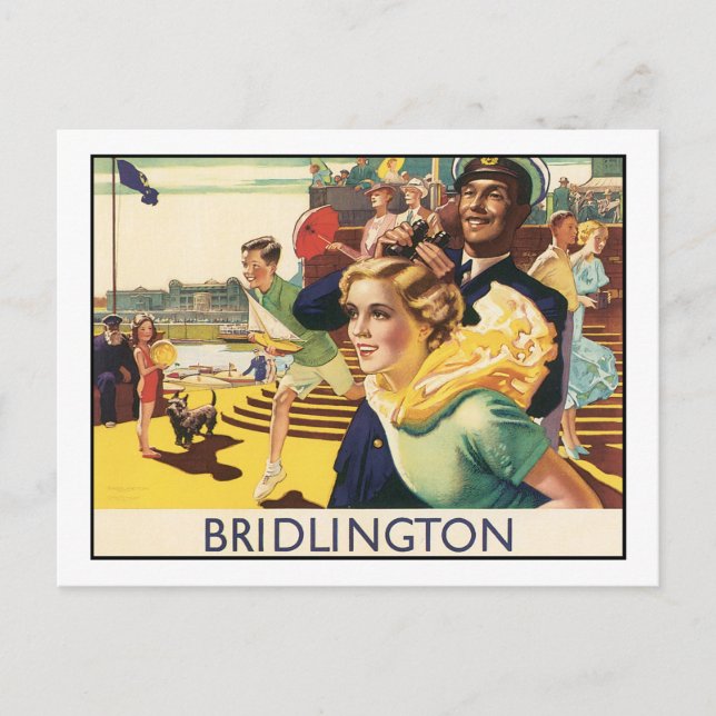 Carte Postale Bridlington (Devant)