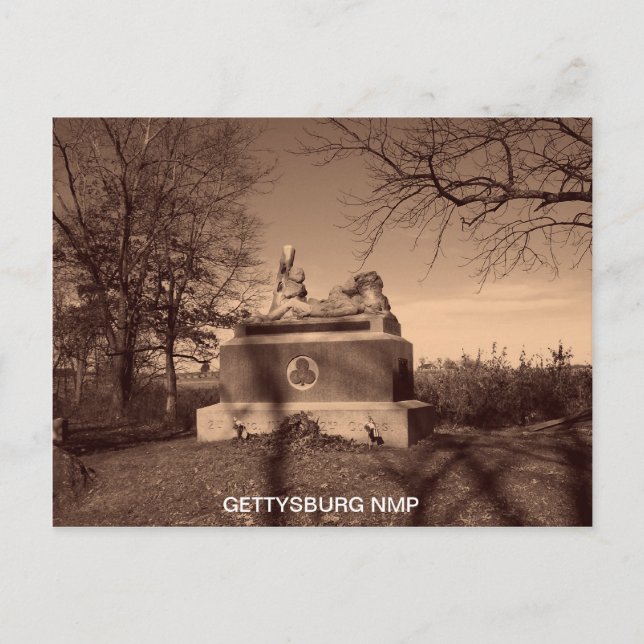 CARTE POSTALE BRIGADE IRLANDAISE AU LOOP (Devant)