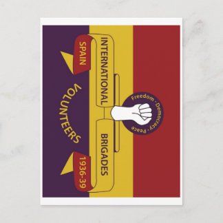 Carte Postale Brigades internationales