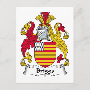Carte Postale Briggs Family Crest
