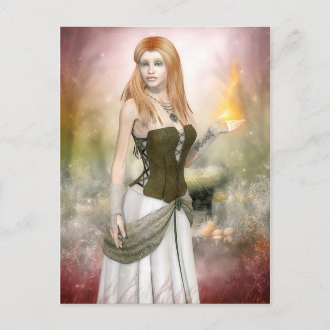 Carte postale Brighid (Devant)