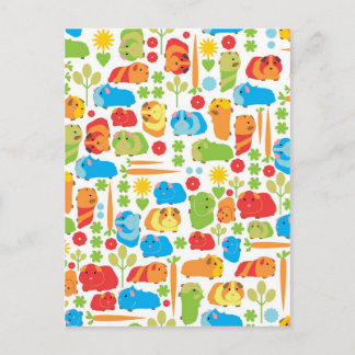 Carte Postale Bright Guinea Pig Patch