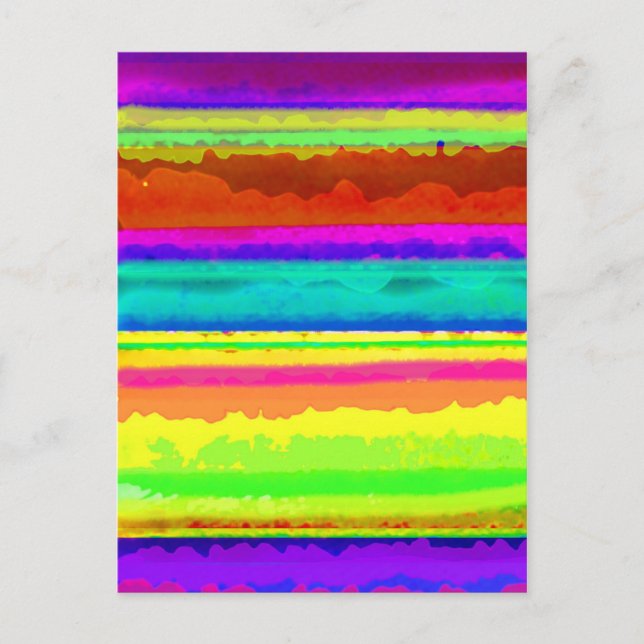 Carte Postale Bright Stripe (Devant)