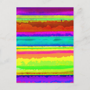 Carte Postale Bright Stripe