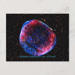 Carte Postale Brightest Supernova Ever space picture