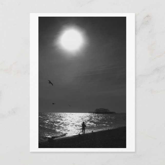 Carte Postale Brighton Beach Angleterre (Devant)